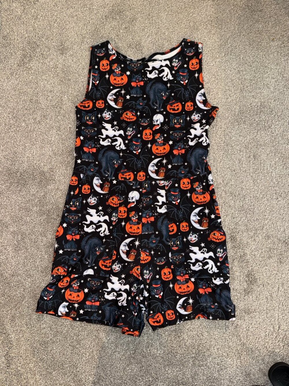 Blackmilk Halloween Playsuit/Romper L HTF